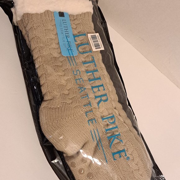 Luther Pike Seattle Tan Slipper Socks - Picture 4 of 4